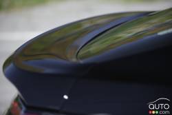 Détails de l'aileron arrière