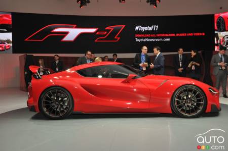 2014 Toyota FT-1 concept pictures at the Detroit auto-show