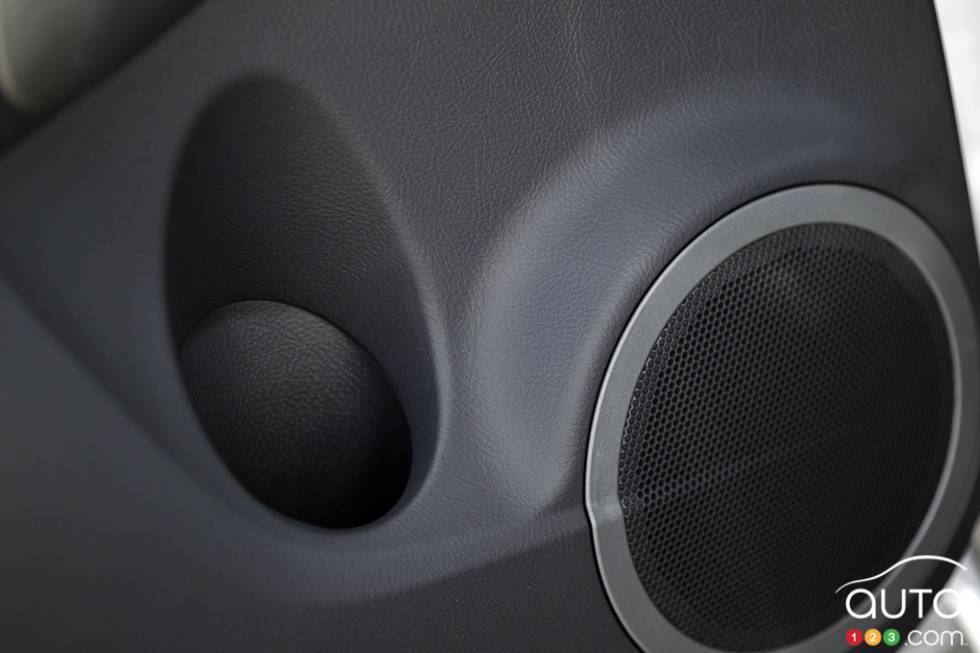 Détails des haut-parleurs