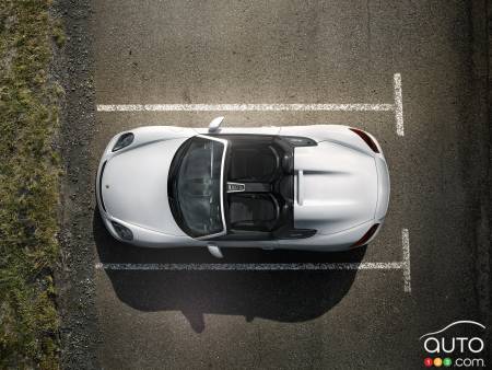 Photos de la  Porsche Boxter Spyder 2016