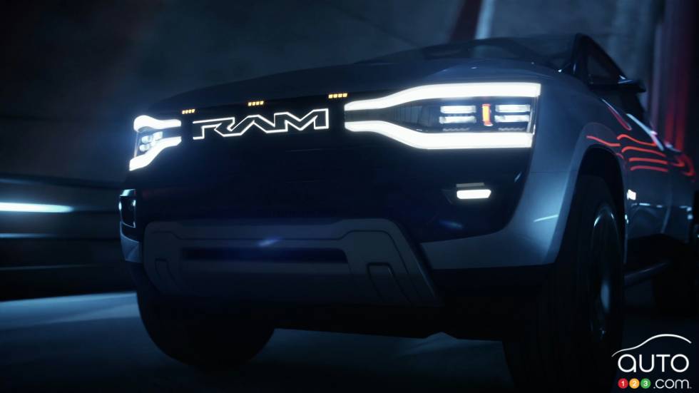 Voici le Ram 1500 Revolution BEV Concept