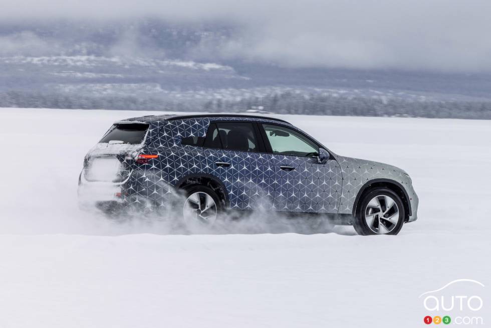 Mercedes-Benz GLC Wintertesting, Arjeplog (Sweden)