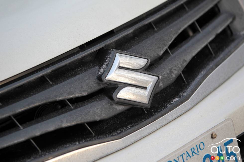 Suzuki crest on the front grille