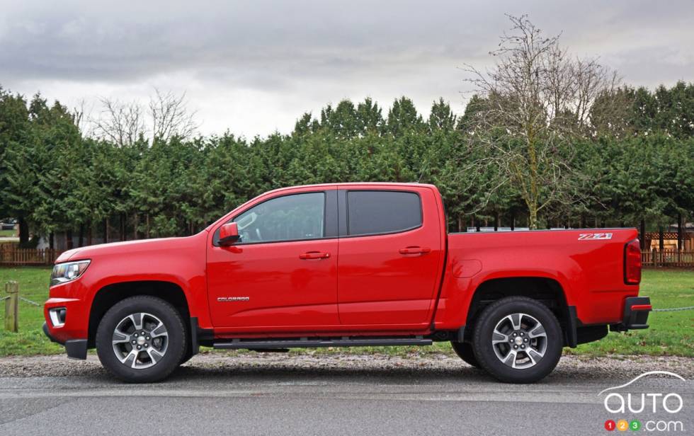 2016 Chevrolet Colorado Z71 Crew Cab short box AWD pictures Auto123