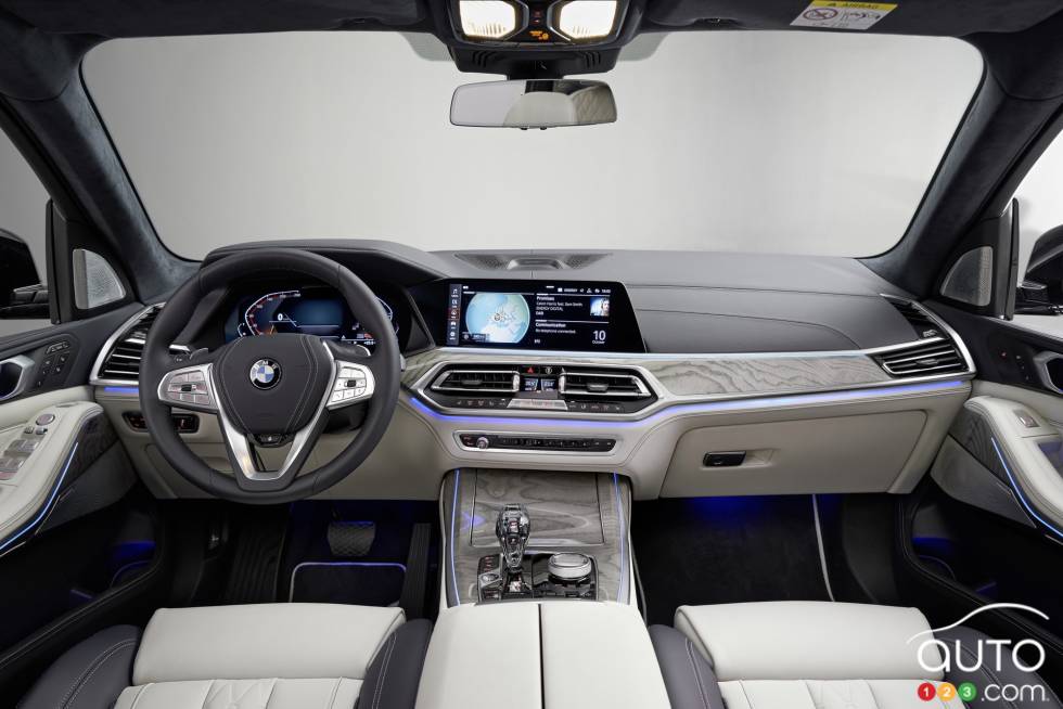 The new 2019 BMW X7