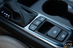 Boutton de contrôle des modes de conduite de la Hyundai Sonata PHEV 2016