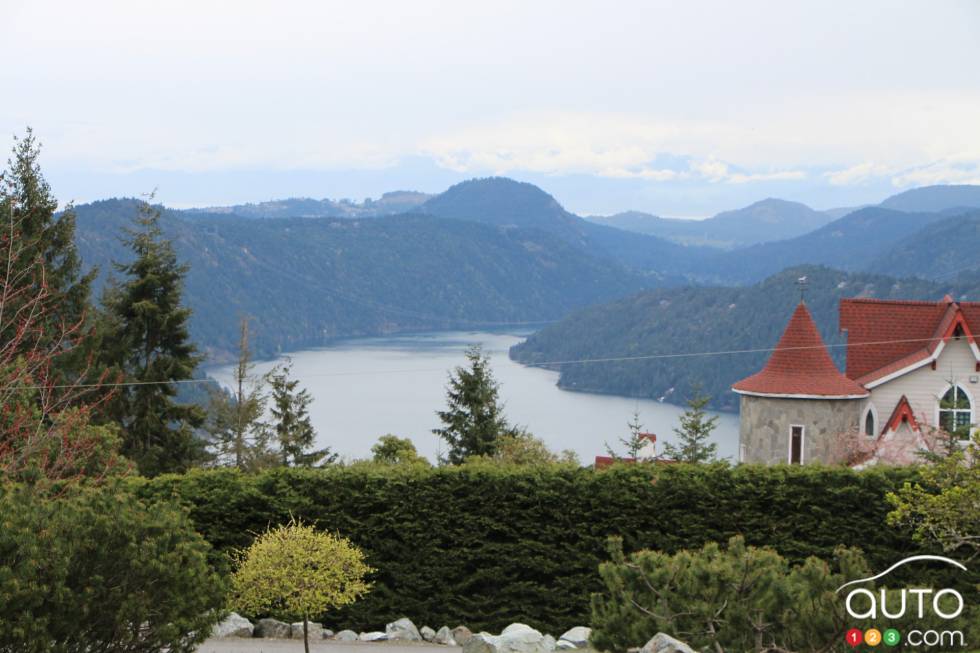 View from the Villa Eyrie Resort