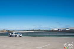 2015 Porsche Cayman S at ICAR racetrack