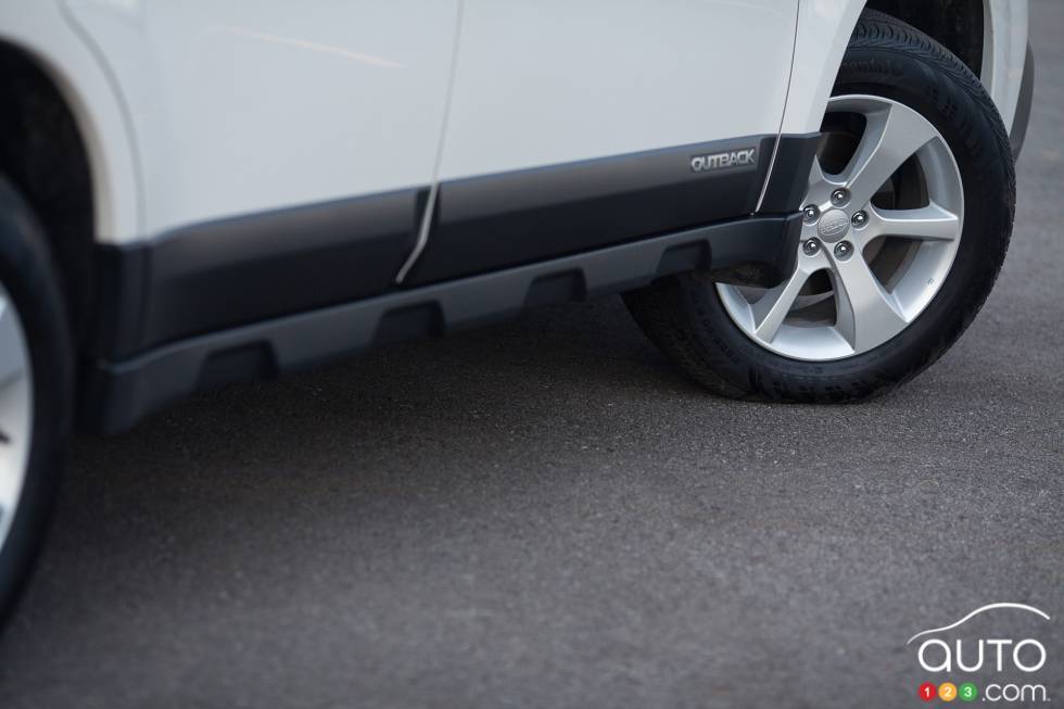 Wheels and rocker panels