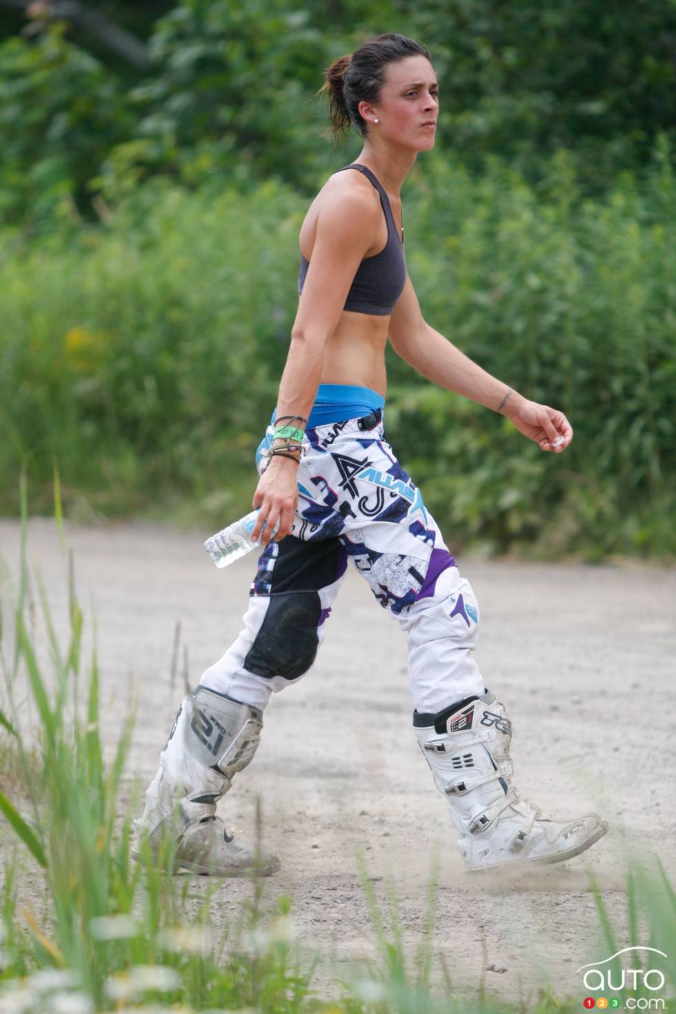 Noémie en action à X-Town, Mirabel, QC.