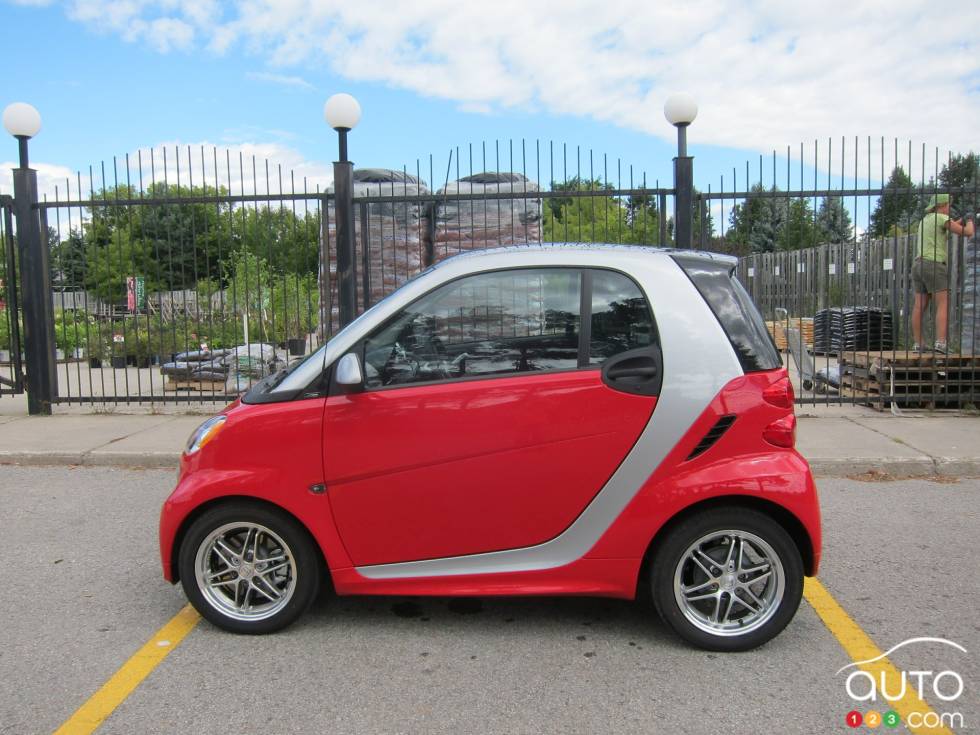 Vue du côté gauche