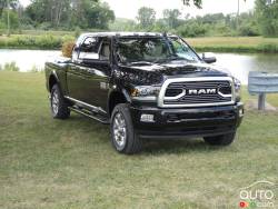 Front view of the RAM 2500