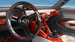 Nissan Gripz Concept steering wheel