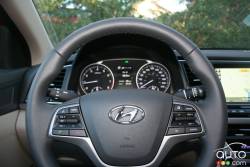 2017 Hyundai Elantra steering wheel