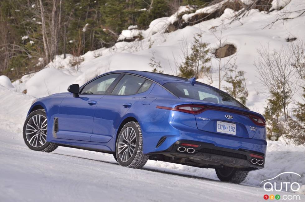 We test drive the 2019 Kia Stinger GT-Line