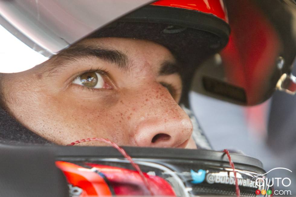 Darrell Wallace Jr, Toyota Camping World / Good Sam avant la pratique du vendredi.