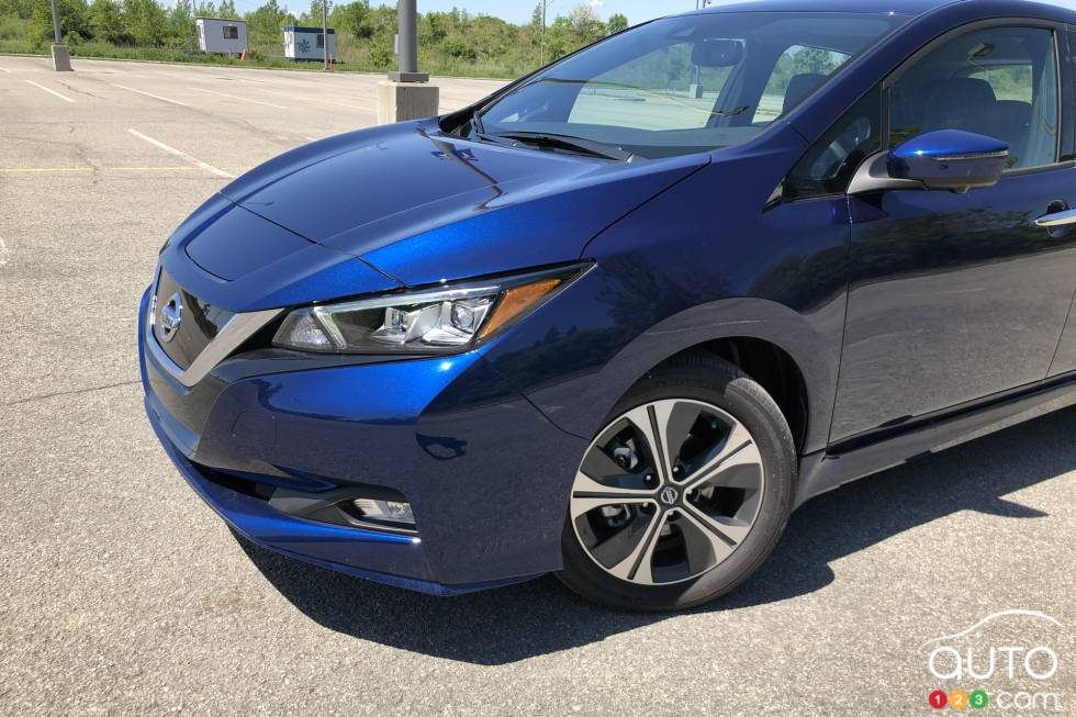 Nous conduisons la Nissan LEAF Plus 2020
