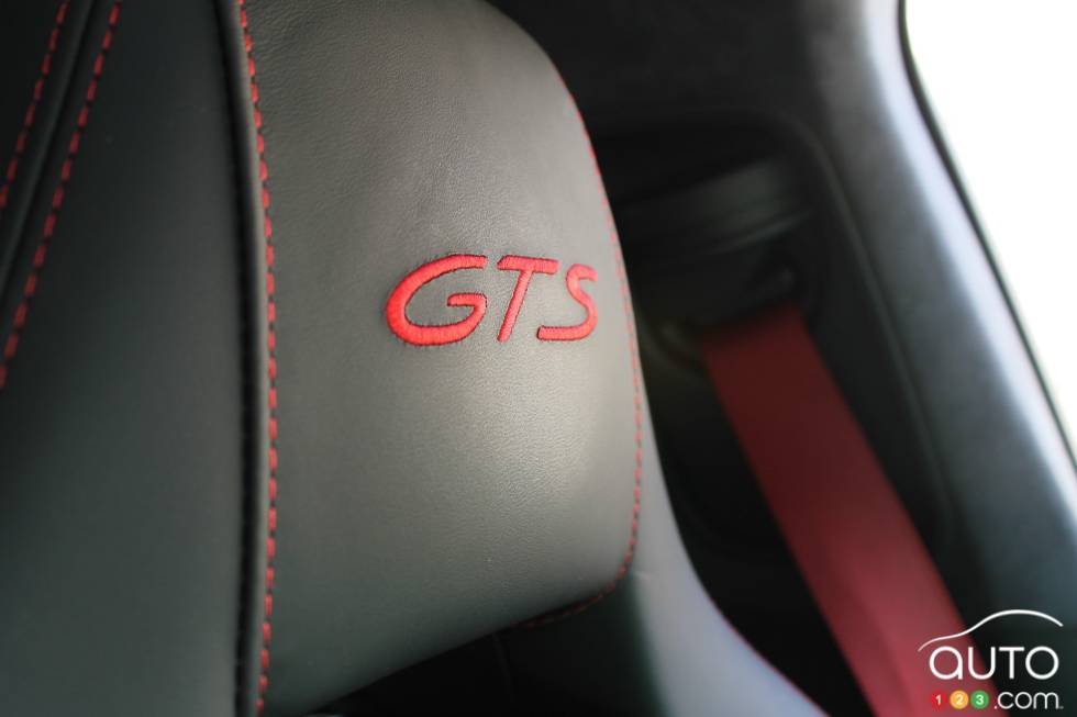 Seat trim details