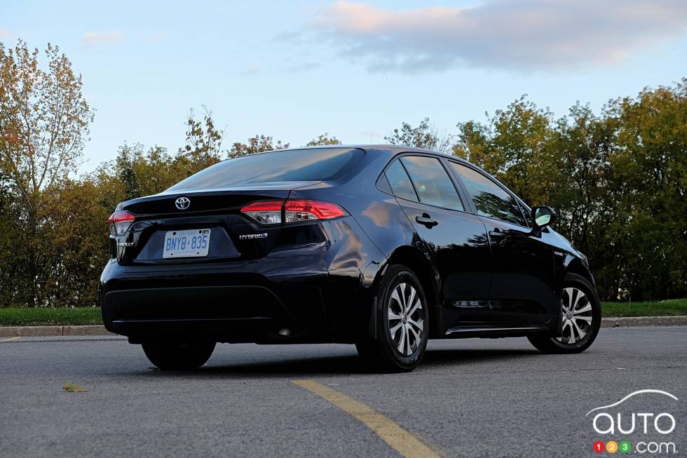 Nous conduisons la Toyota Corolla hybride 2020