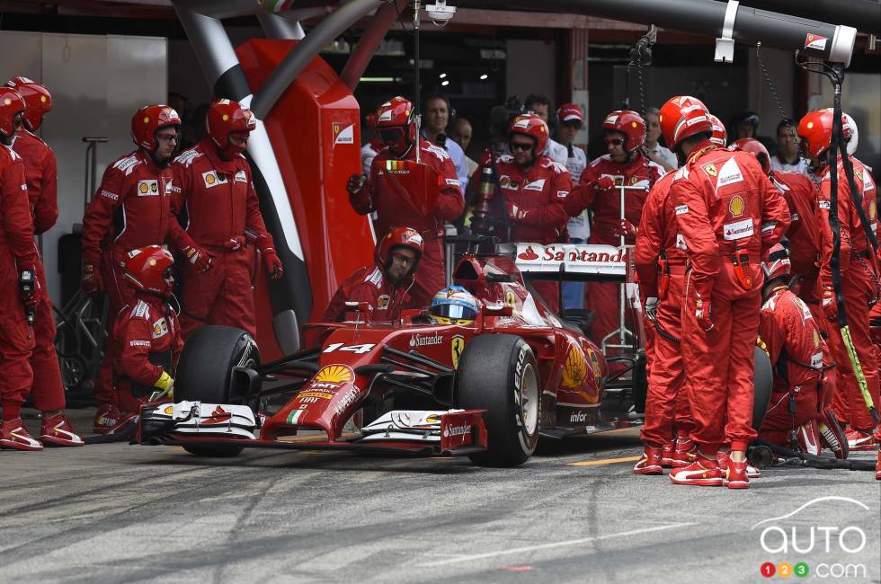 Fernando Alonso, Scuderia Ferrari.