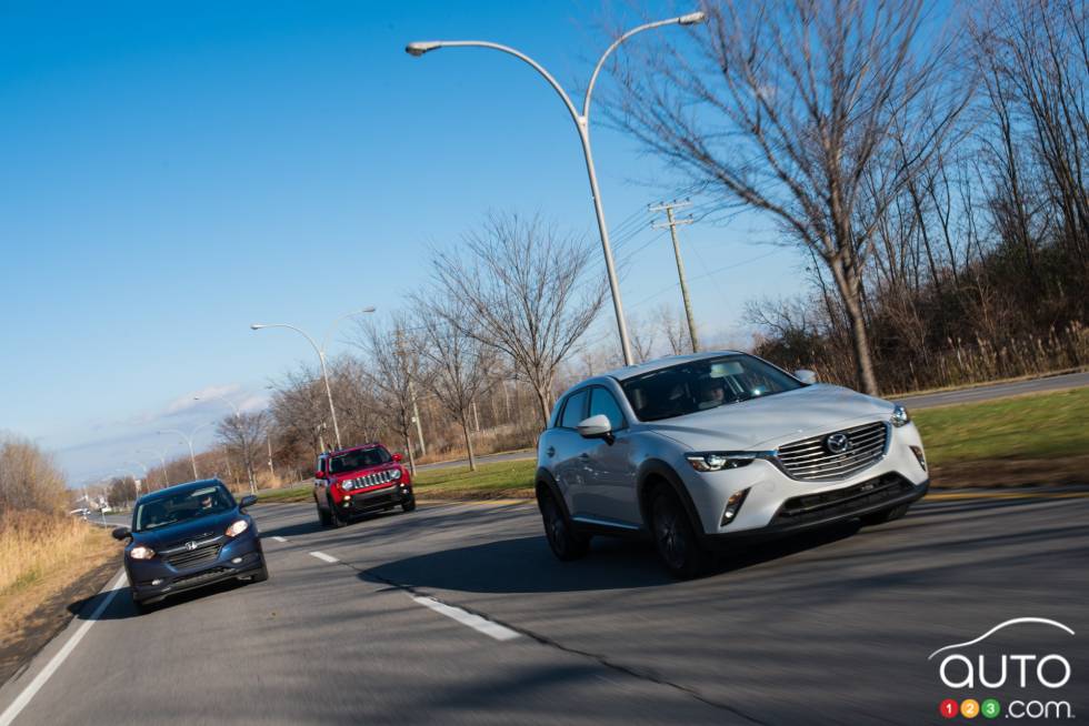 Photos du Comparatif des v√©hicules multisegments compact 2016