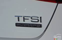 Écusson de la version de l'Audi A4 TFSI Quattro 2017
