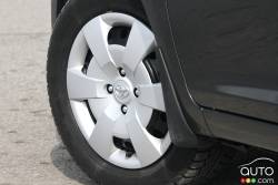 Front wheel details