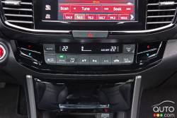 2016 Honda Accord Touring V6 climate controls
