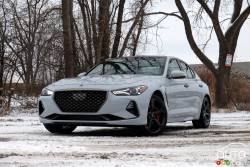 We drive the 2021 Genesis G70