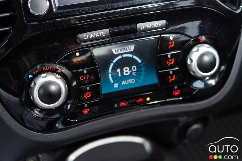 Contr√¥le du syst√®me de climatisation