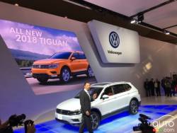 The long-awaited new-generation Volkswagen Tiguan has a longer wheelbase and can accommodate seven occupants.  