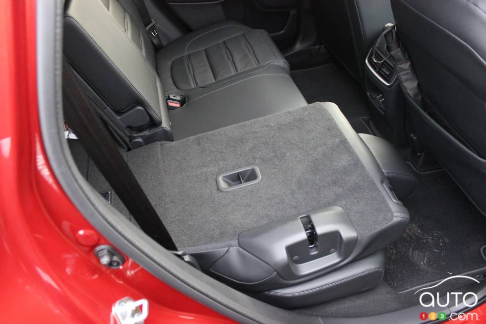 Banquette arrière rabattable