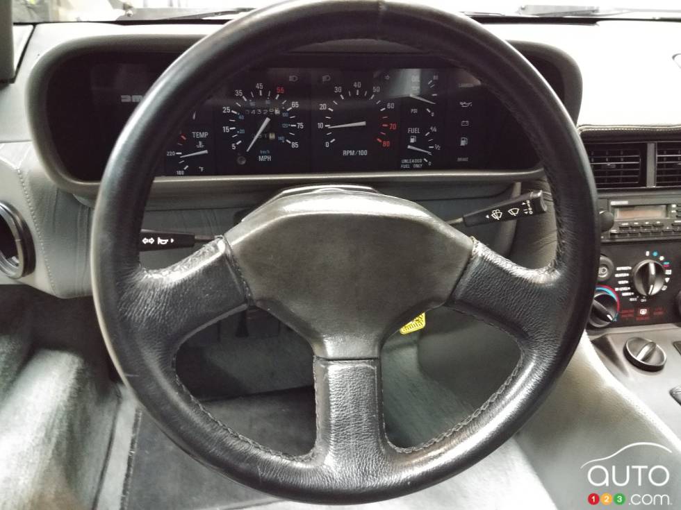 A 1981 DeLorean DMC 12 is for sale