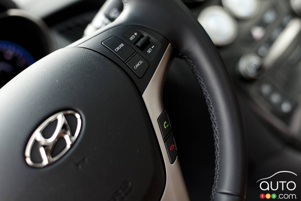 Commandes sur le volant