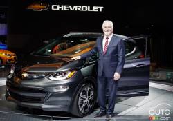 La Chevrolet Bolt est une vedette électrisante au Salon de l’auto de Toronto 2017.