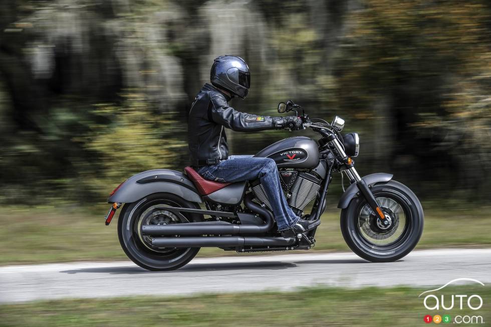 vue de côté en action