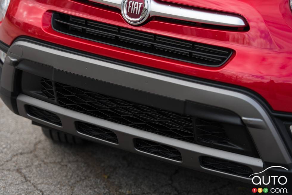 Détail extérieur de la Fiat 500x 2016