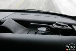 Storage on top of the dashboard