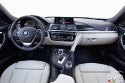 Tableau de bord de la BMW 340i 2016