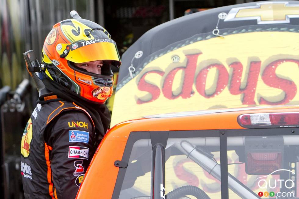 Ty Dillon, Chevrolet Bass Pro Shops - Tracker Boats avant la pratique du vendredi.