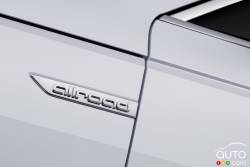 Écusson du modèle de l'Audi Allroad 2017