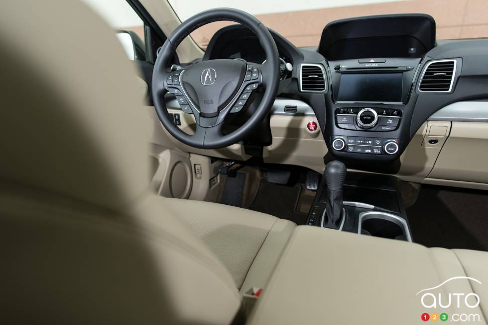 Console centrale de l'Acura RDX Elite 2016
