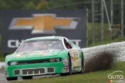 Robin Buck, Quaker State Dodge, in action during qualifying