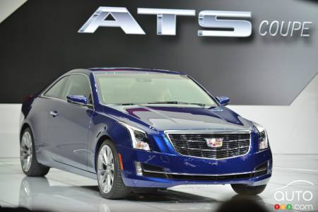2015 Cadillac ATS Coupe pictures from the Detroit auto-show