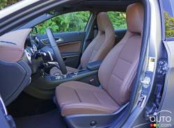 2016 Mercedes-Benz GLA 45 AMG 4Matic front seats