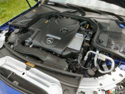 2017 Mercedes-Benz C300 4MATIC Coupe engine
