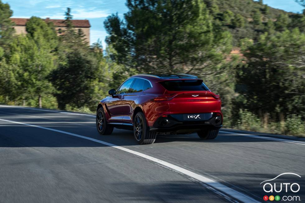 We drive the 2021 Aston Martin DBX pictures