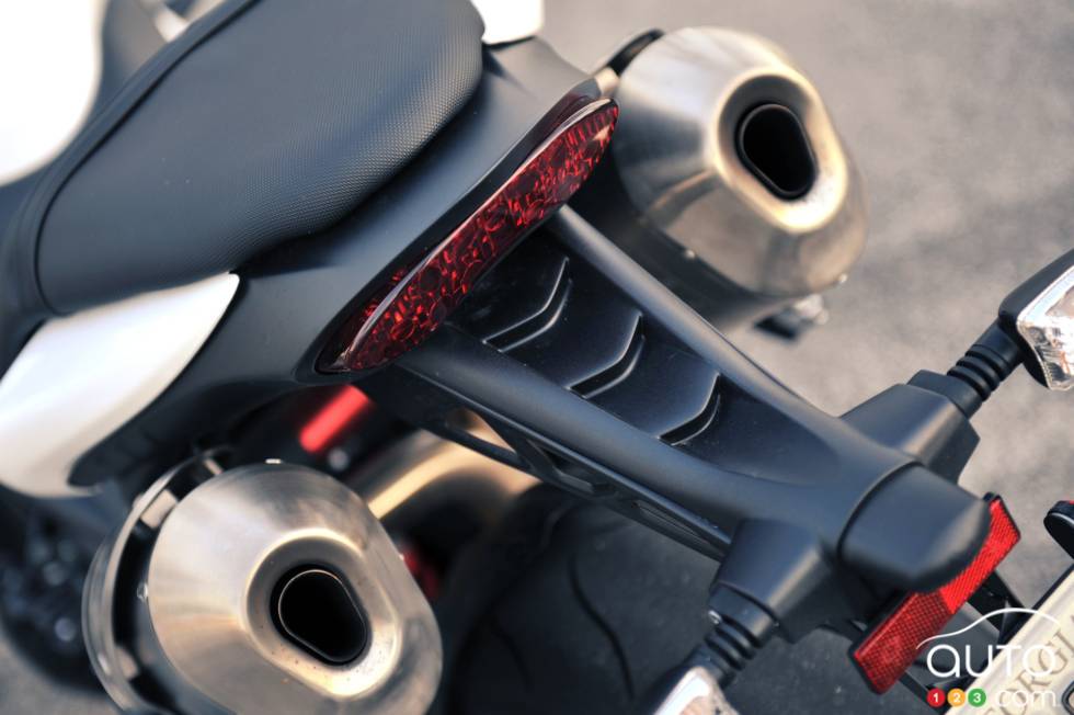 Rear end detail