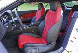 2016 Bentley Continental GT Speed Convertible front seats