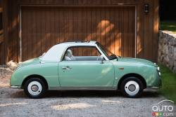1991 Nissan Figaro side view